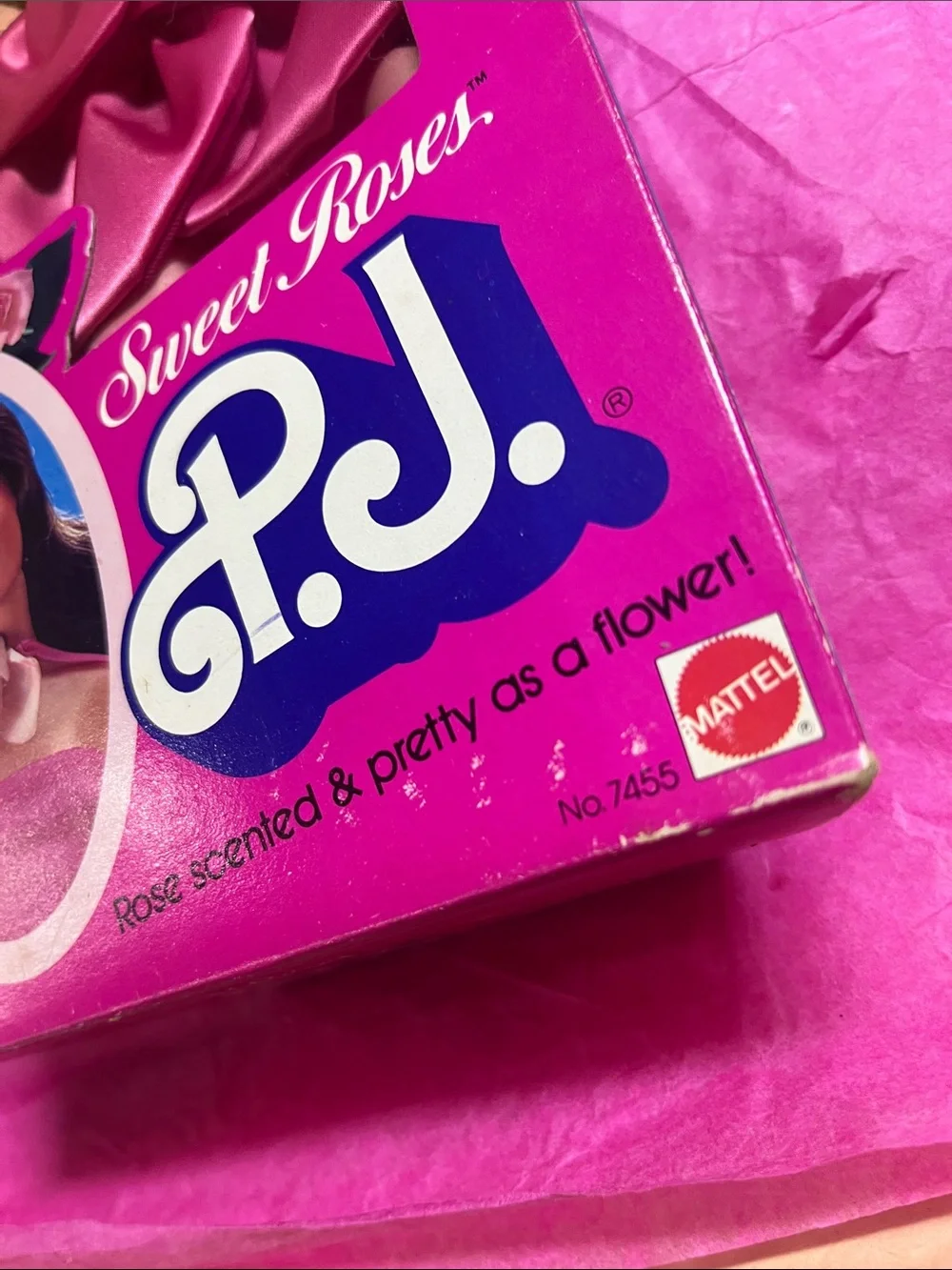 1983 Mattel Sweet Roses P.J. doll (Model #7455) NRFB